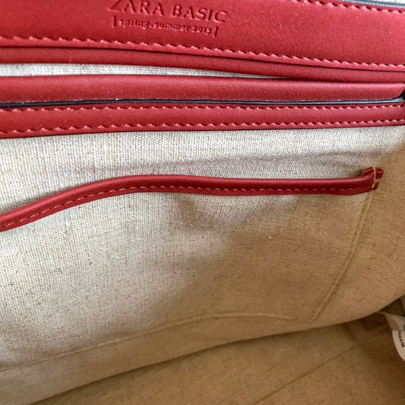 Zara Red messenger bag - Picture 4 of 4